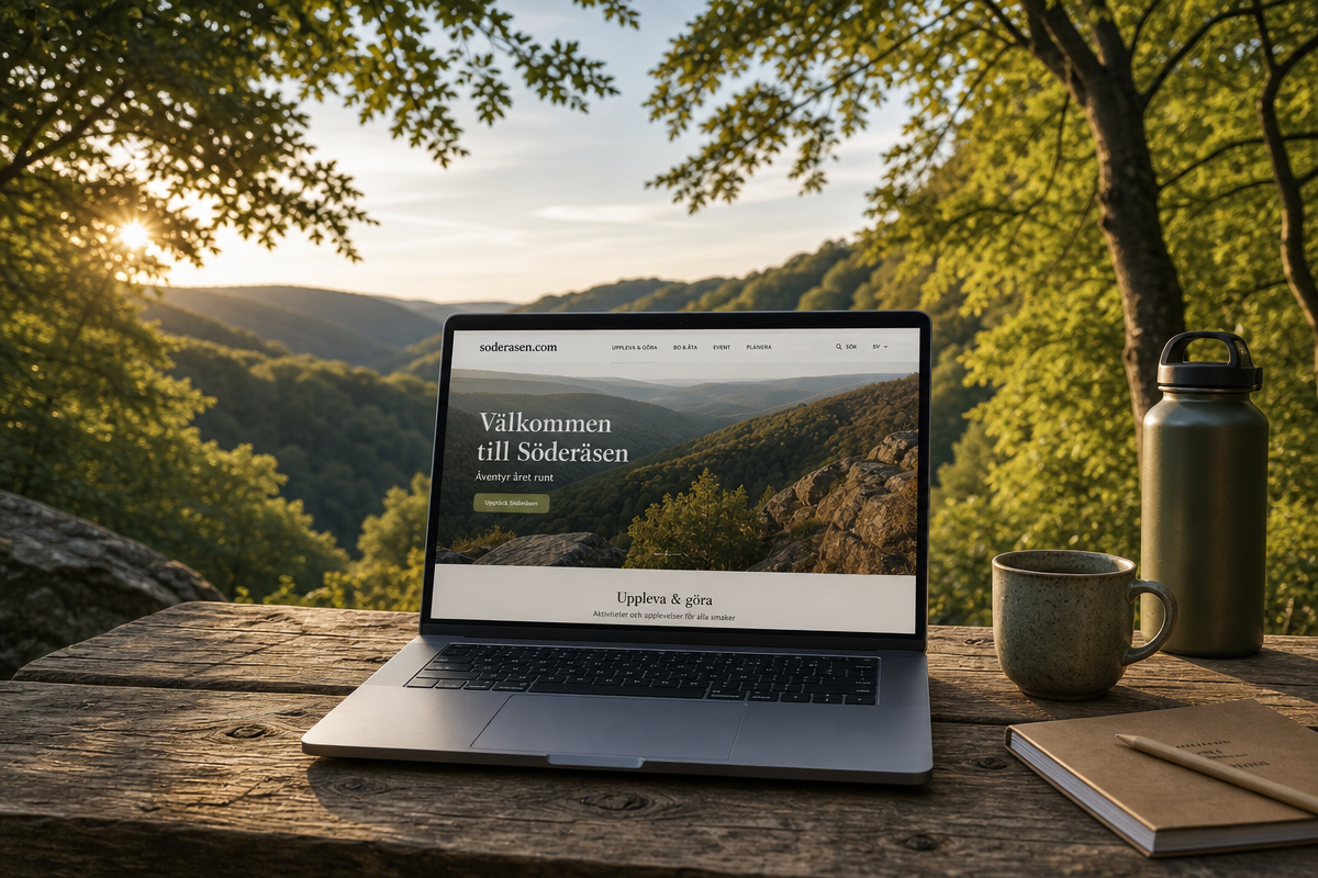 Söderåsensamarbetet — webbplats och kommunikation för besöksnäringen i Söderåsen
